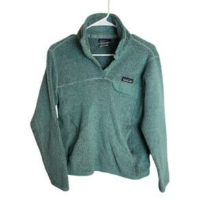 Patagonia Womens Pullover Medium Sage Green Outdoor Athleisure Gorpcore